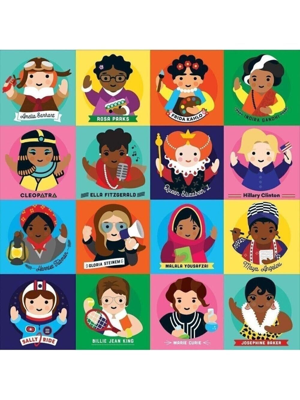 MudPuppy Little 500 Piece Family Puzzle , Feminists